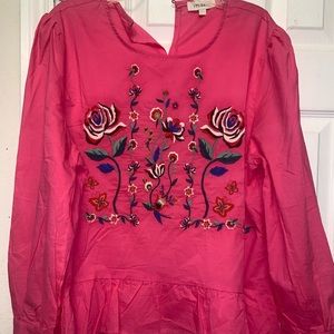 🌻2 for $25 🌻 Flowie pink blouse